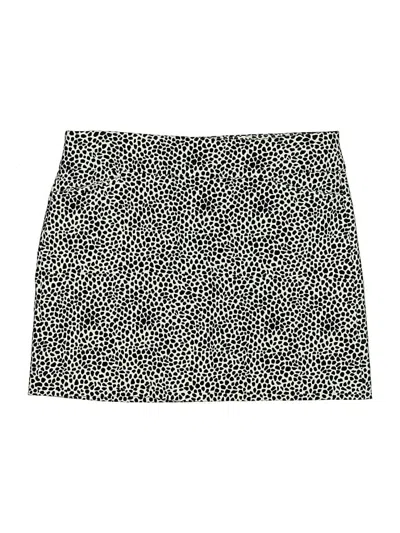 Pre-owned Attyre New York Casual Skirt In White