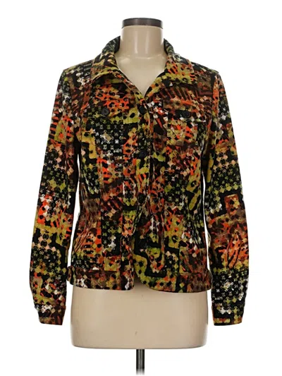 Pre-owned Attyre New York Jacket In Gold