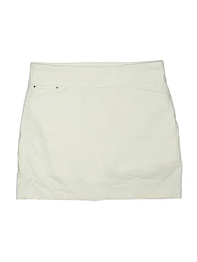 Pre-owned Attyre New York Skort In Ivory