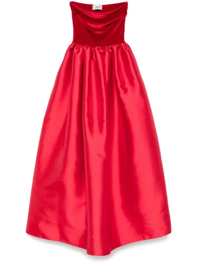 Atu Body Couture Maxikleid Mit Bandeau-style In Rot