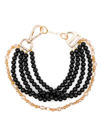 Atu Body Couture Bead-detailed Necklace In Black