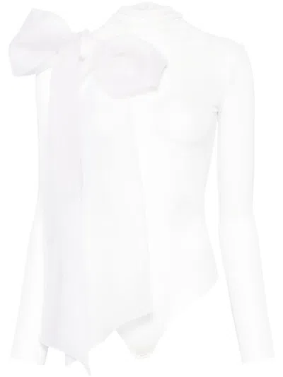 ATU BODY COUTURE BOW-DETAIL BODYSUIT