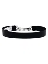 Atu Body Couture Grosgrain-ribbon Choker In Black