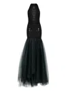 Atu Body Couture Halterneck Tulle Dress