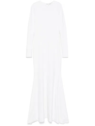 Atu Body Couture Jersey Maxi Dress In White