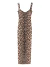 Atu Body Couture Leopard-print Midi Dress