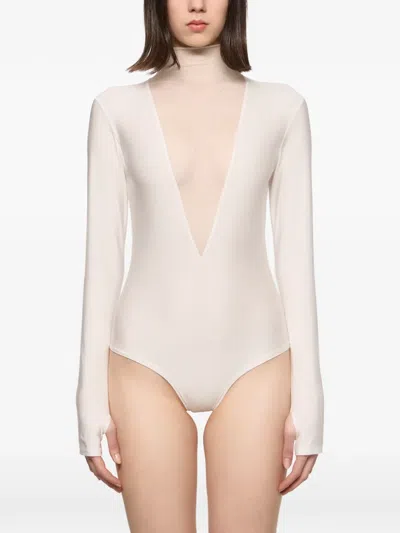 Atu Body Couture Long-sleeve Body In White