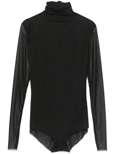 Atu Body Couture Mesh Body In 黑色
