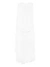 Atu Body Couture Mesh Bodysuit And Cape Set In White