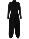 Atu Body Couture Mesh Trouser Set In Black