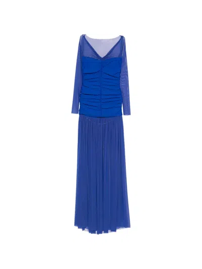 Atu Body Couture Ruching Dress In Multi