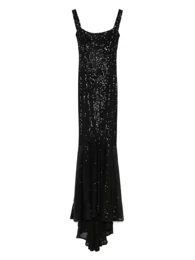 Atu Body Couture Sequinned Mermaid Dress