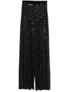 Atu Body Couture Sequinned Trousers In 黑色