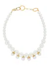 Atu Body Couture Bead-chain Necklace In White