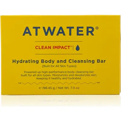 Atwater Clean Impact Hydrating Body And Cleansing Bar In No Color