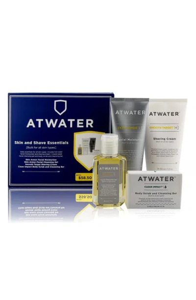 Atwater Skin And Shave Essentials Set In Transparent