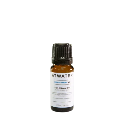Atwater Smooth Target 5-in-1 Beard Oil - 0.34 oz