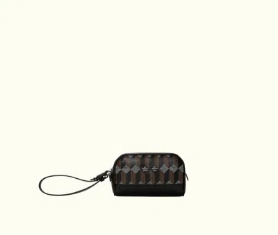 Au Depart Au Départ Hexagon Pouch 15 In Black