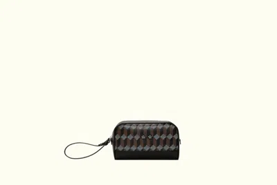 Au Depart Au Départ Hexagon Pouch 20 In Black
