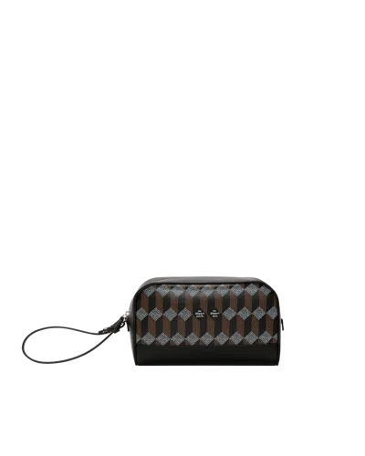 Au Depart Hexagon Pouch 20 Noir/noir In Os