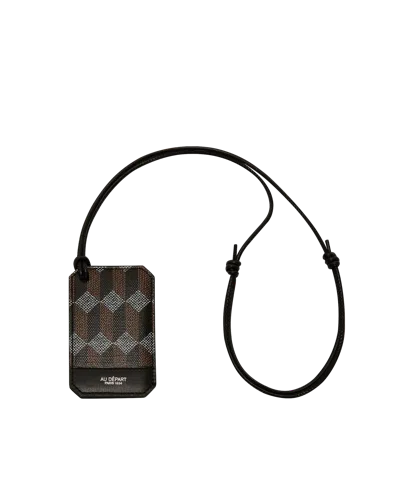 Au Depart Mirror Charm Noir/noir In Os