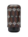 Au Depart Printed Leather Cigar Case In Multi