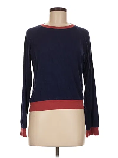 Pre-owned Au Fond Pullover Sweater In Blue