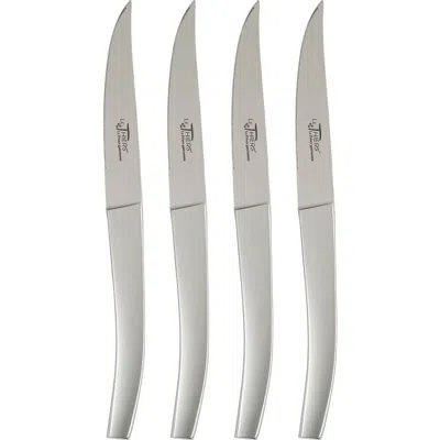 Au Nain Le Thiers Steak Knives In Silver