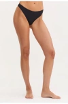 Au Naturel By Gottex Endless Summer Lily Medium Rise Pant In Black