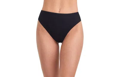 AU NATUREL BY GOTTEX AU NATUREL BY GOTTEX SOLID REVERSIBLE HIGH LEG HIGH WAIST SWIM BOTTOM