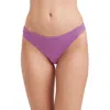 Au Naturel By Gottex Solid Reversible Mid-rise Swim Bottom In Multi