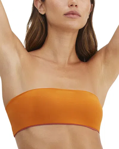 Au Naturel By Gottex Timeless Chic Emma Top In Orange