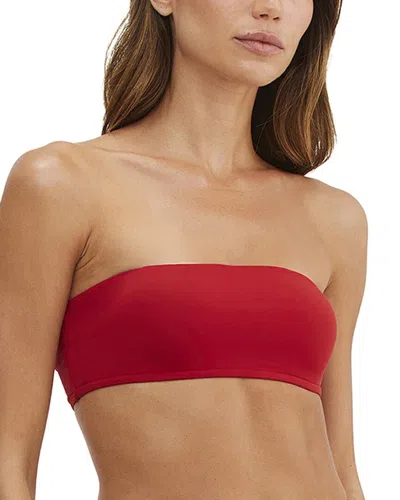 Au Naturel By Gottex Timeless Chic Emma Top In Red