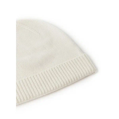 Au Printemps Paris Bonnet Côtelé En Cachemire In Sand
