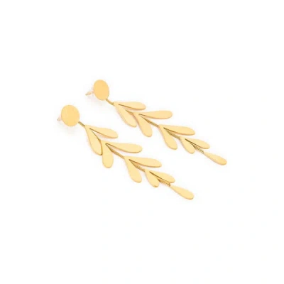 Au Printemps Paris Boucles D'oreille Pendantes In Gold