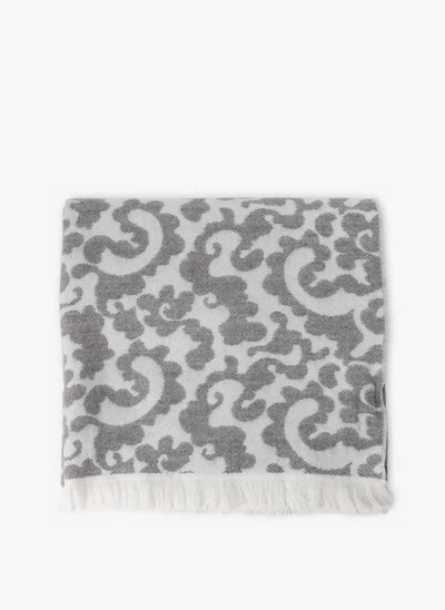 Au Printemps Paris Echarpe À Motif Jacquard In Gray