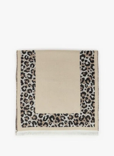 Au Printemps Paris Echarpe Imprimé In Sand