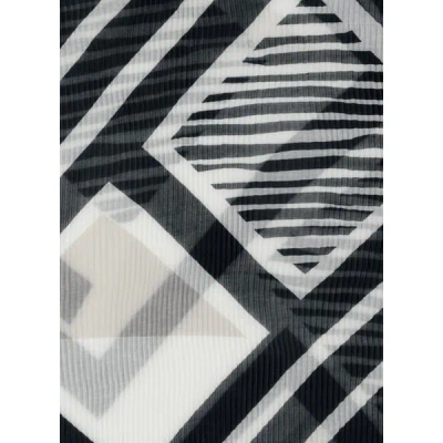 Au Printemps Paris Etole Plissée Imprimée In Multi