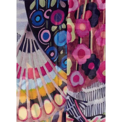 Au Printemps Paris Foulard À Motif In Multi