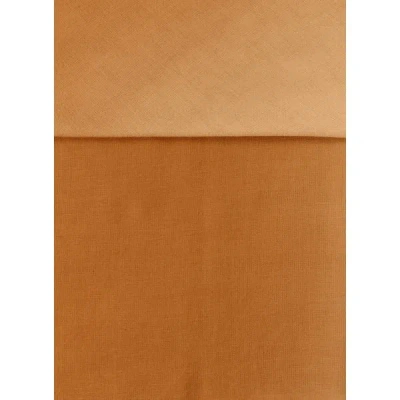 Au Printemps Paris Foulard Dégradé En Coton In Brown