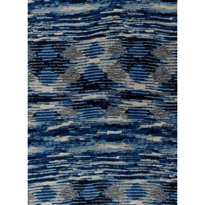 Au Printemps Paris Foulard Imprimé In Bleu