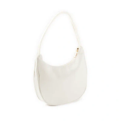 Au Printemps Paris Nylon Handbag In Beige