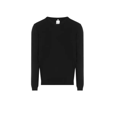 Au Printemps Paris Pull Col V En Cachemire In Black