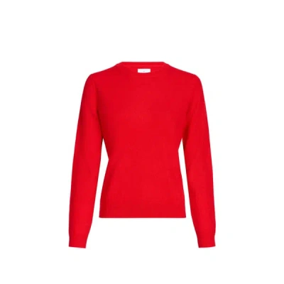 Au Printemps Paris Pull En Cachemire In Red