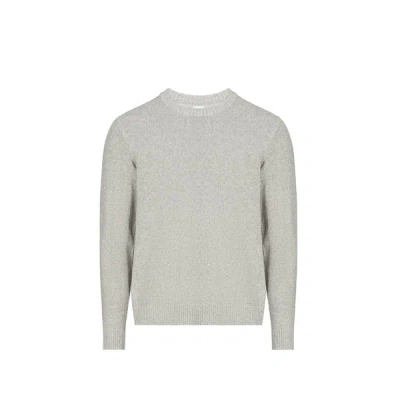 Au Printemps Paris Pull En Coton Mélangé In Gray