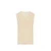 Au Printemps Paris Pull Sans Manches In Beige