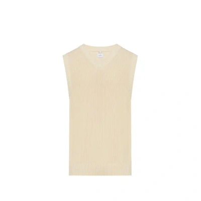 Au Printemps Paris Pull Sans Manches In Neutral