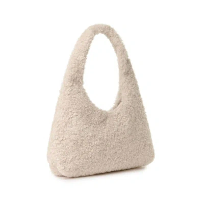 Au Printemps Paris Sac À Main Hobo Texturé In Sand