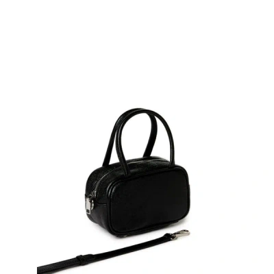 Au Printemps Paris Sac À Main Pailleté In Black
