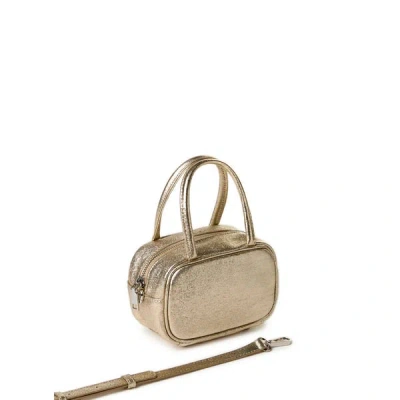 Au Printemps Paris Sac À Main Pailleté In Gold